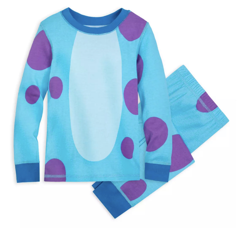 Disney Pixar Monster Inc Sully children’s pajamas