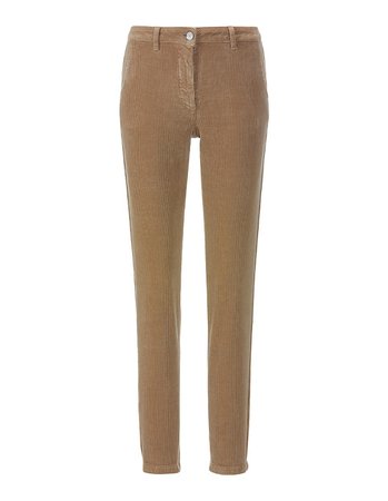 Corduroy trousers, camel, tan | MADELEINE Fashion