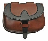 Medieval Fleur Leather Belt Bag Pouch SCA LARP Renaissance Cosplay Mountainman 801608044195 | eBay