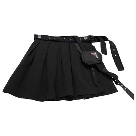 Wool mini skirt Hyein Seo Black size 2 0-5 in Wool - 7519069