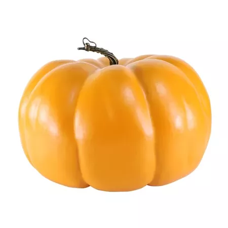 Large Halloween Pumpkin Solid Orange - Hyde and Eek! Boutique : Target
