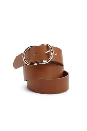 Faux Leather Buckle Belt | Forever 21