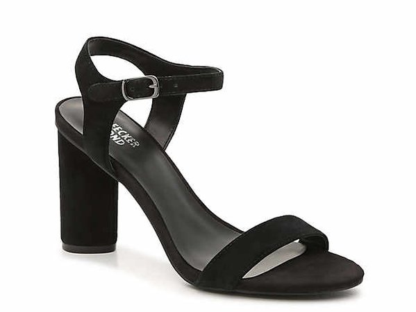 black sandal heel | DSW