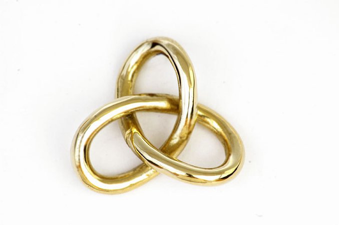 Gold Gordian Knot