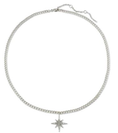 Silver “Snowflake” Necklace