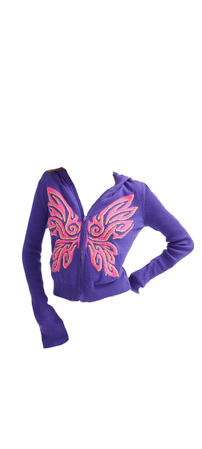 Delia's purple zip up hoodie