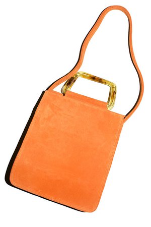 Clyde - Persimmon Rectangle Bag | BONA DRAG