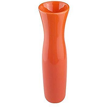 Amazon.com: 31.5" Tall Bamboo Floor Vase, Glossy Orange: Home & Kitchen