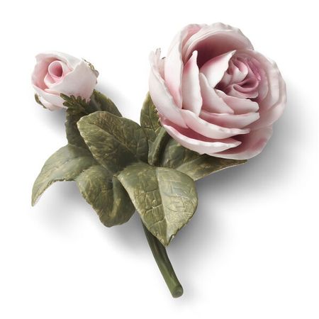 Porcelain Rose with Bud | AERIN