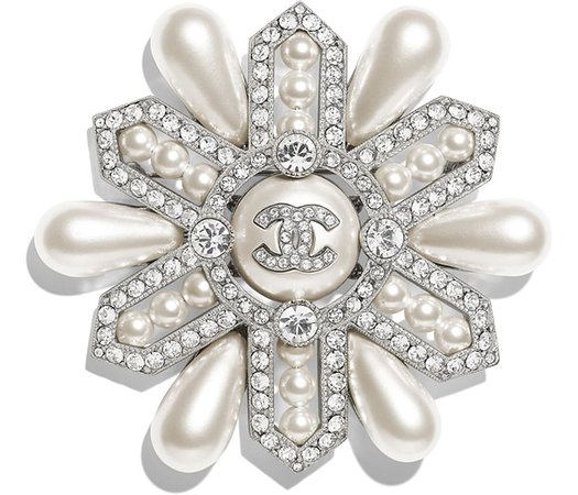 Chanel Heart, Pearl and Snow Flake Brooches | Bragmybag