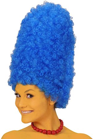 Cartoon Blue for Marge Simpson Wig for Fancy Dress Costumes & Outfits Accessory: Amazon.co.uk: Toys & Games