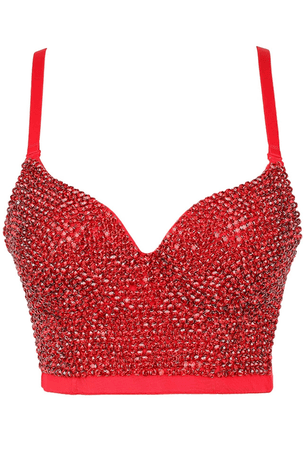red sequins