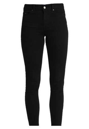 Pieces PCFIVE DELLY STAY - Jeans Skinny Fit - black - Zalando.co.uk