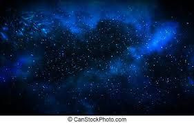 blue galaxy background