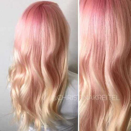 blonde hair pastel roots - Google Search
