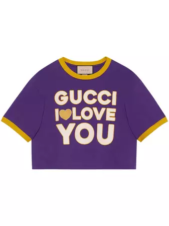 Gucci logo-print Cotton T-shirt - Farfetch