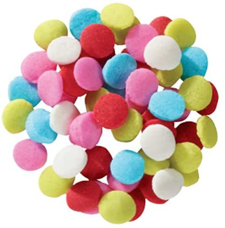 Amazon.com: Edible Confeti Sprinkles Pastel Galletas Cupcake quins Lollipop de 8 onzas: Kitchen & Dining