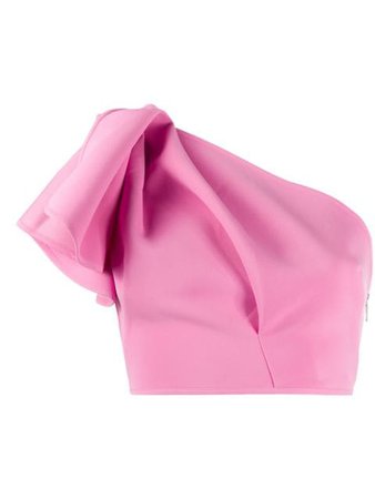 Pink Acler Gathered Detail Top | Farfetch.com