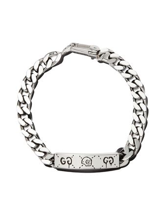 Shop Gucci ghost chain bracelet with Express Delivery - FARFETCH
