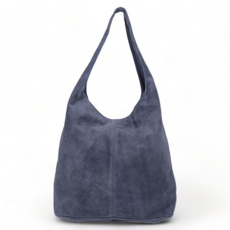 Passaggio Leather Bag Από Γνήσιο Δέρμα Καστόρι Τσάντα Ώμου Handmade In Italy(Γκρι) – Passaggio Leather