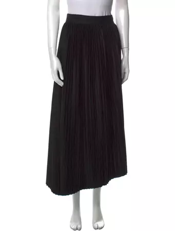 Ter et Bantine Virgin Wool Long Skirt w/ Tags - Black Skirts, Clothing - TER23171 | The RealReal