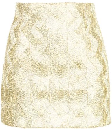 Manning Cartell zigzag mini skirt
