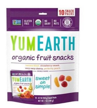 yum earth fruit snacks
