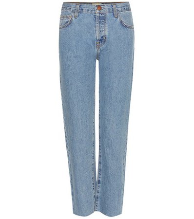 The Original Straight cropped mid-rise jeans