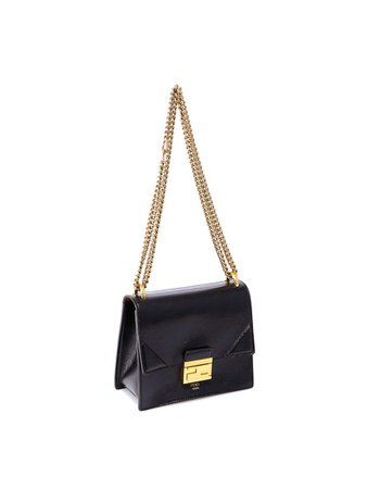 Fendi Fendi Kan U Small Shoulder Bag - Black - 11105939 | italist
