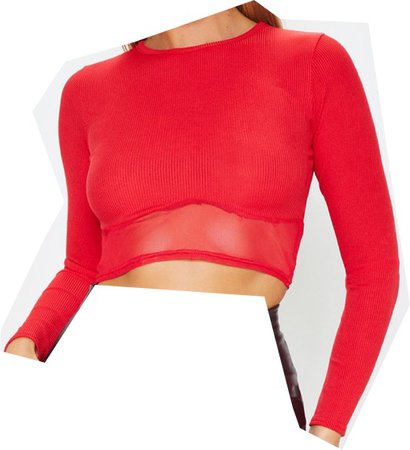 mesh top red
