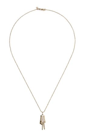 14k Gold, Diamond Necklace By Sydney Evan | Moda Operandi