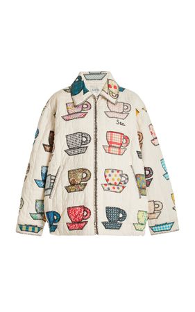 Karmen Embroidered Cotton Jacket By Sea | Moda Operandi