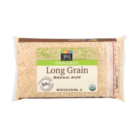 Rice, Brown Long Grain, 32 Oz., 32 oz, 365 Everyday Value® | Whole Foods Market