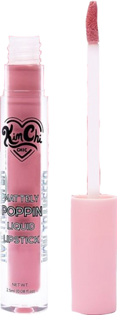mattely poppin liquid lipstick in 02 slay by kimchi chic beauty cosmetics