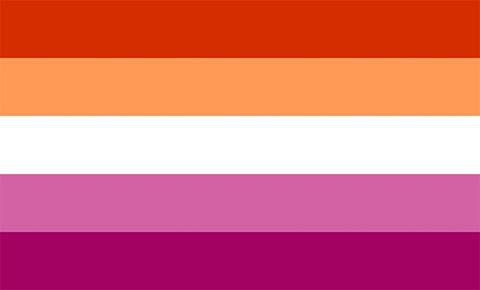 lesbian pride flag