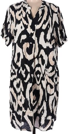 leopard print casual H&M dress