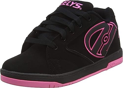 Amazon.com: Heelys Kids Propel Skate Shoe, Black Hot Pink, 5 M US : Clothing, Shoes & Jewelry