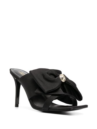 Versace Jeans Couture bow mule sandals - FARFETCH