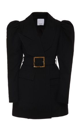Alameda Puffed-Shoulder Belted Blazer Dress by Acler | Moda Operandi