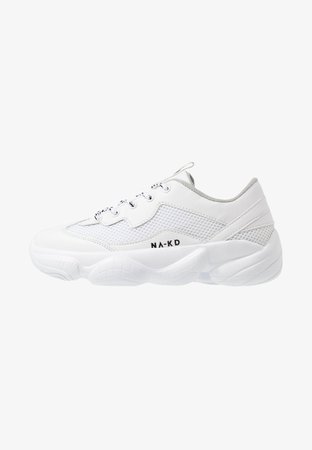 NA-KD LAMBO - Sneakers - white - Zalando.se