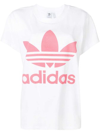 Adidas Adidas Originals Trefoil Oversized T-shirt - Farfetch