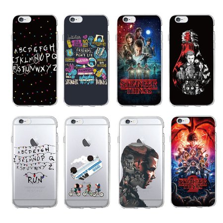 Stranger Things Christmas Lights Soft silicone TPU Phone Cases For iphone 7 7Plus 6S 6Plus 5 5S SE 8 8Plus X XS Max Cover-in Fitted Cases from Cellphones & Telecommunications on Aliexpress.com | Alibaba Group