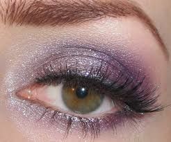 silver and purple glam look - Google Search