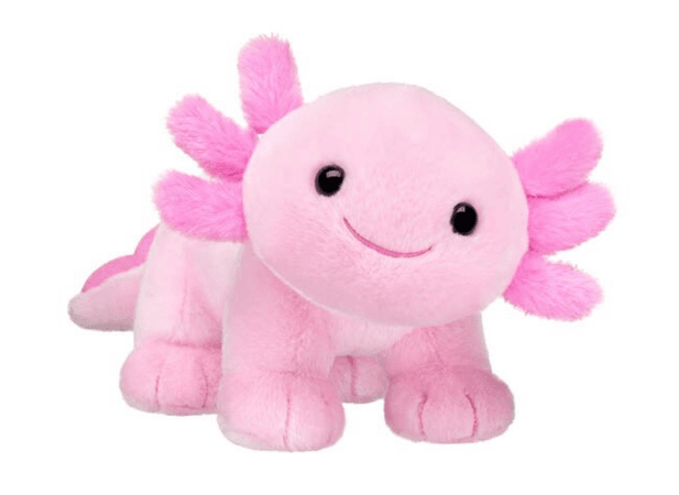pink axolotl build a bear