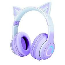 girl gamer headset purple - Google Search