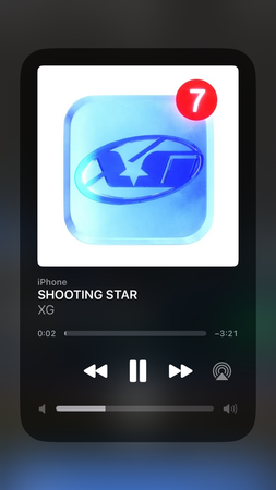 shooting star xg Spotify song