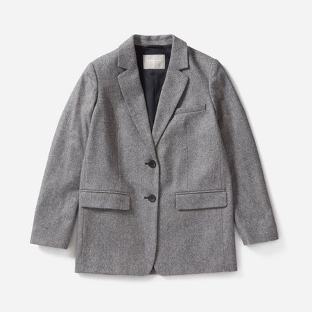 gray oversized blazer | Everlane