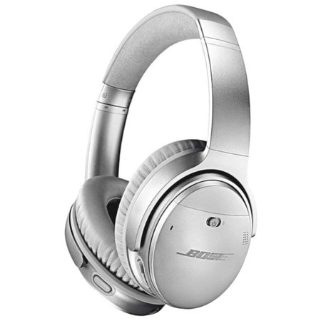 Bose QuietComfort 35 II Silver - Bluetooth Headphones - High-Quality Sound, Bose QuietComfort Headphones