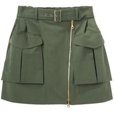 green crago skirt