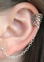 helix ear piercing chain